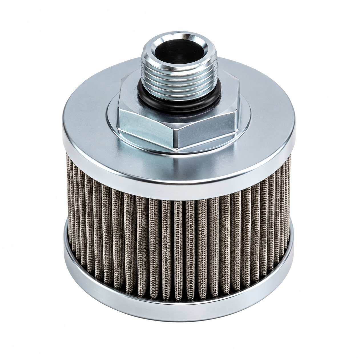 DeatschWerks Stainless Steel -8AN 100 Micron Universal Fuel Pump Pre-Filter